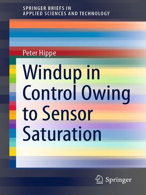 cover image of Windup in Control Owing to Sensor Saturation